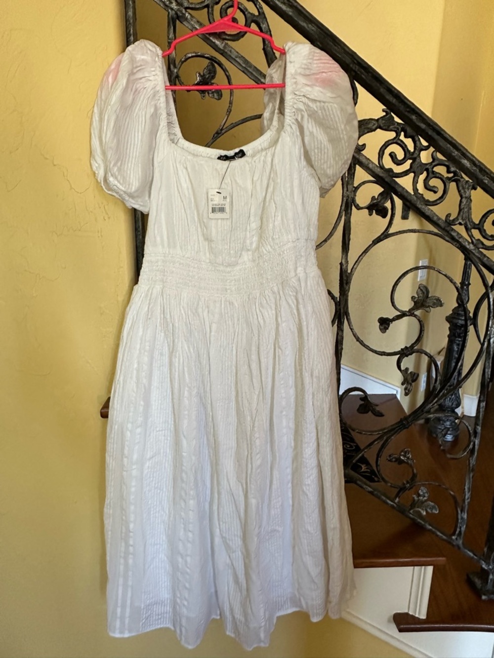 Nice white summer Maternity Dress